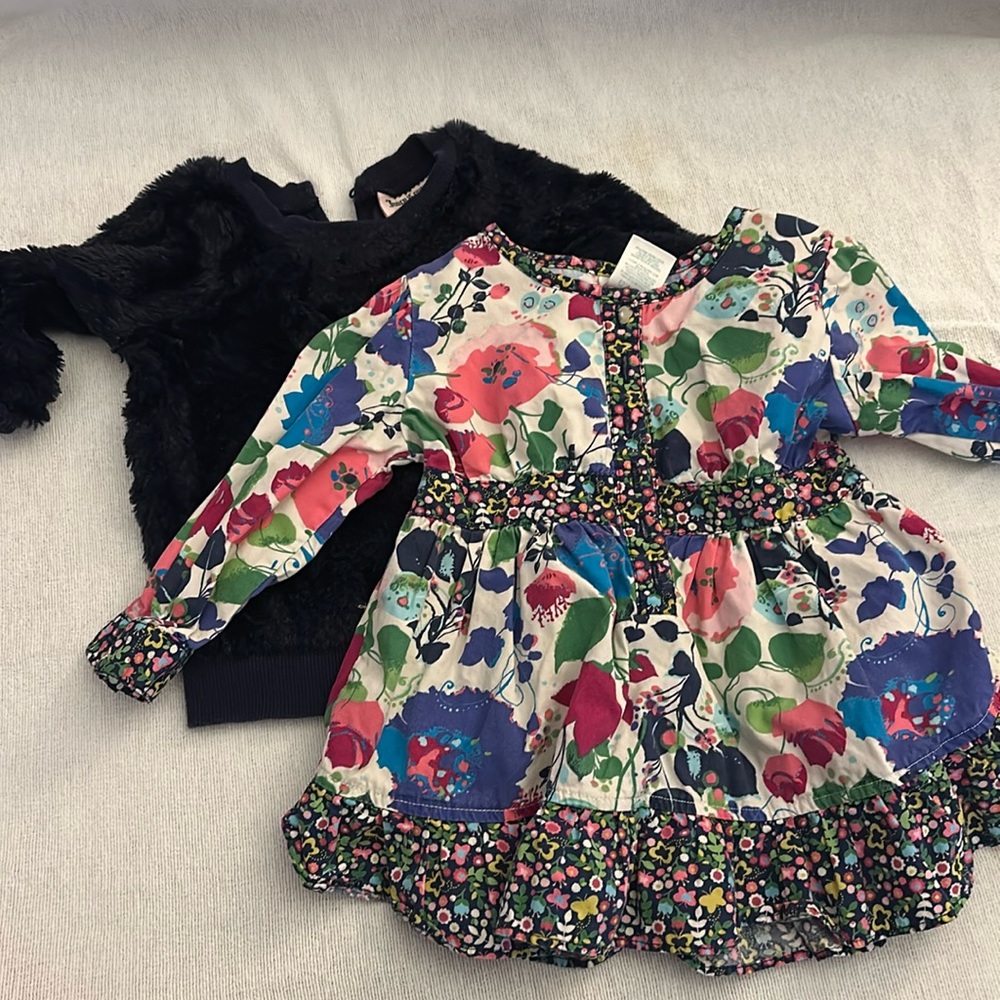 Sweater and dress